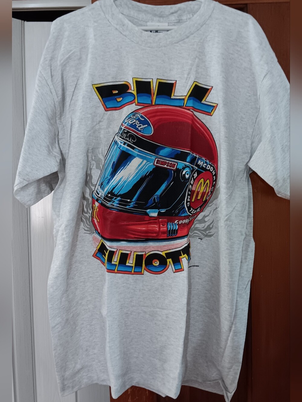 NASCAR 90s Vintage Bill Elliott McDonald Racing T Shirt (Nwot)